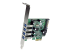 StarTech.com PCI Express PCIe SuperSpeed USB 3.0-kontrollerkortadapter med 4 portar och UASP - Vänster vinkel